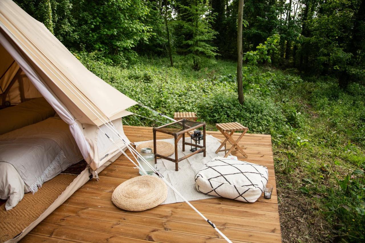 Domaine De Cherimont - Logement Insolite En Groupe Andenne Экстерьер фото